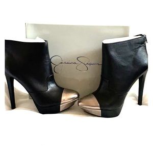 Jessica Simpson “Essas” Black Ankle Boots - Sz 9.5